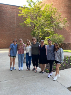 Heather Fox and her students that she mentors